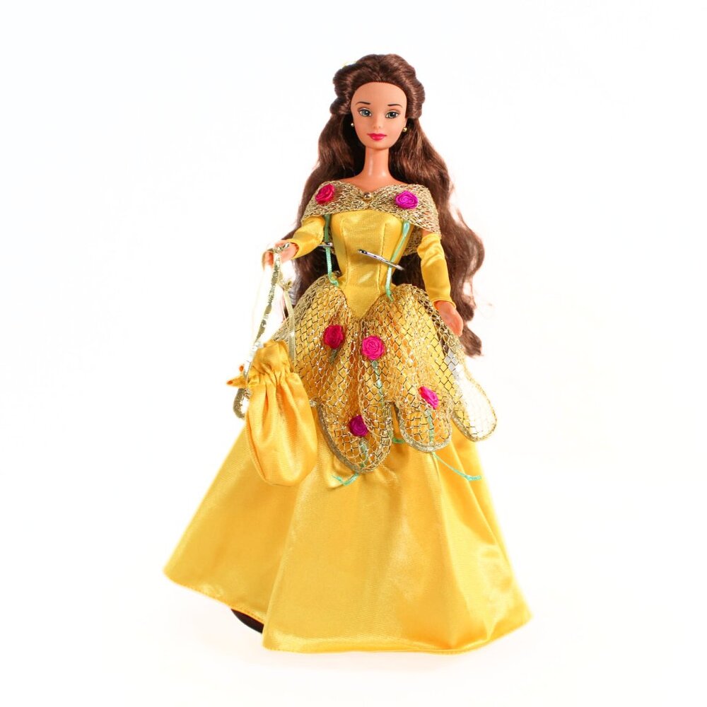 Vintage 1998 Disney BELLE Dress-Up Dream Princess Doll Beauty and the Beast